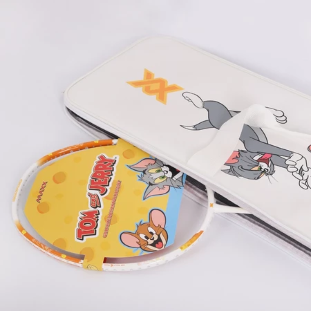 MAXX x Tom & Jerry Badminton Racket with Cover Bag