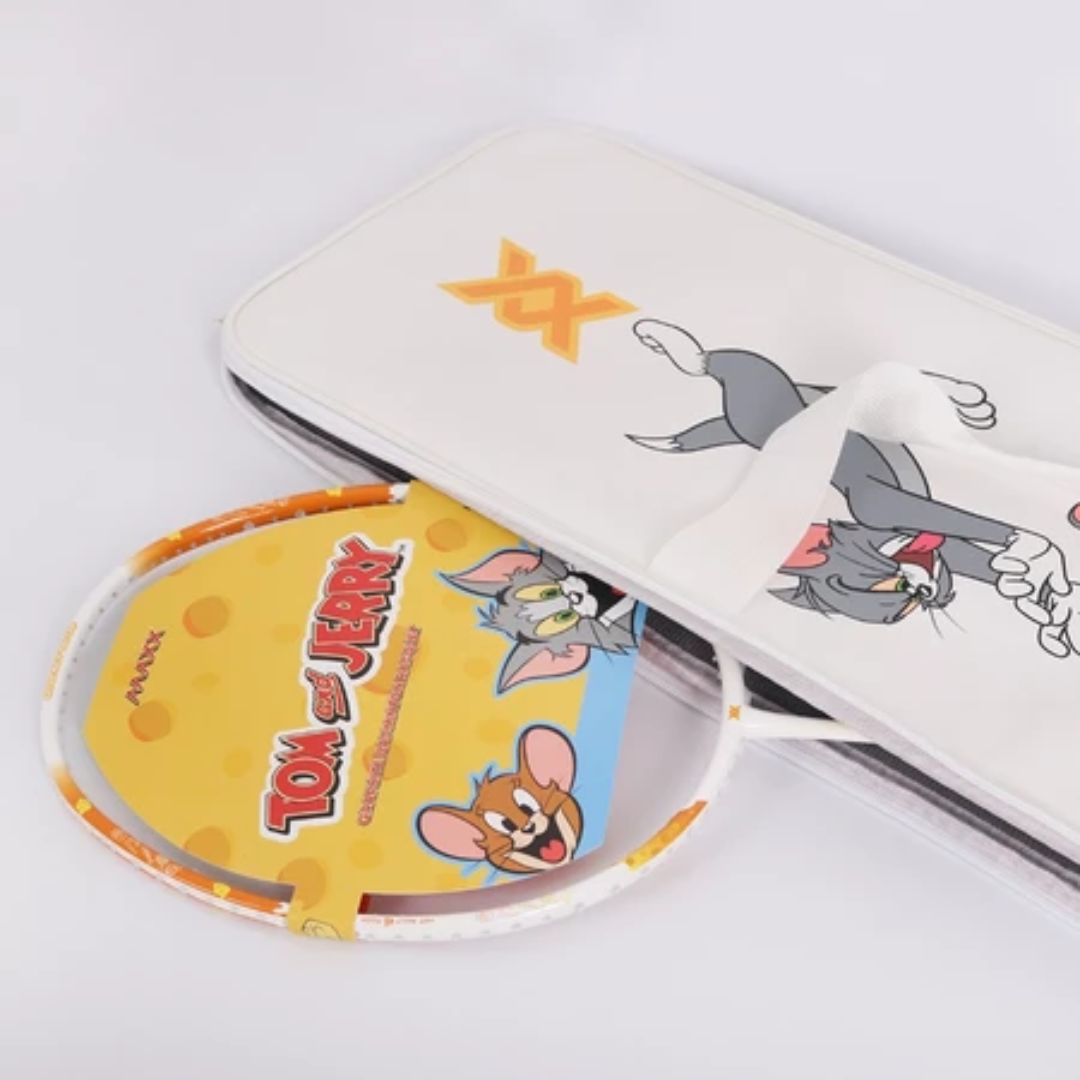 MAXX x Tom & Jerry Badminton Racket with Cover Bag