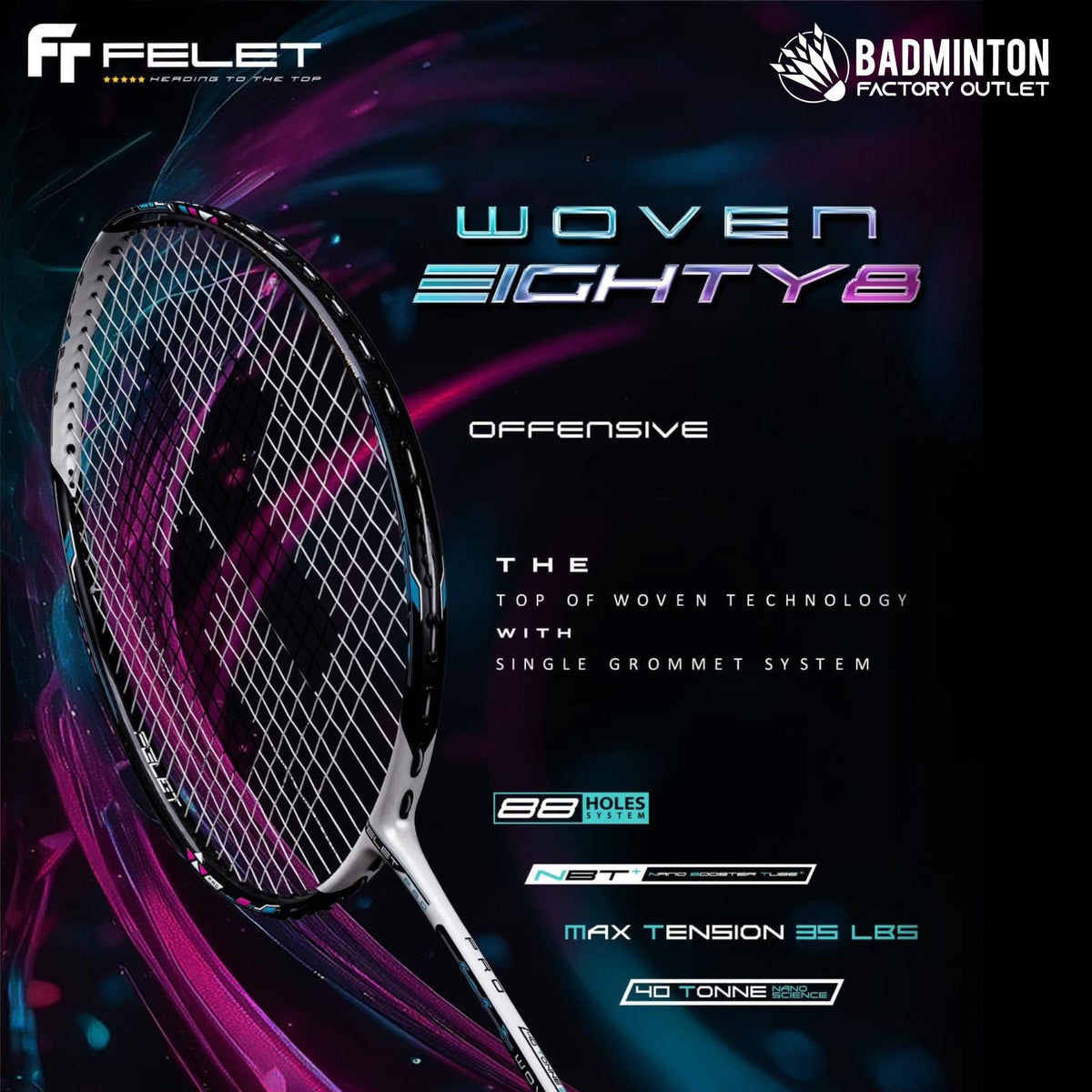 FELET Woven EIGHTY8 Pro Series