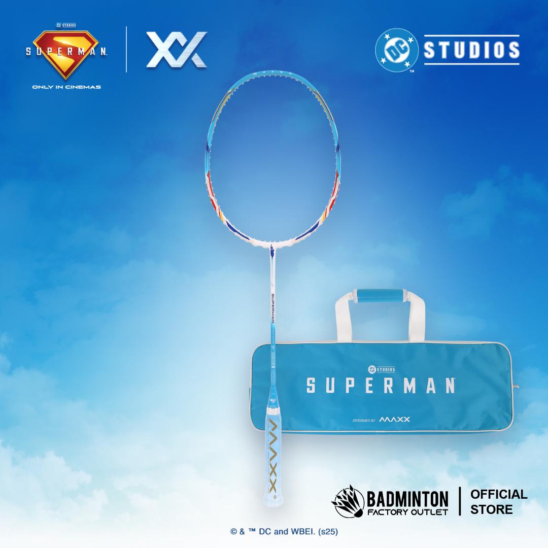 MAXX x Superman Racquet with Cover Bag