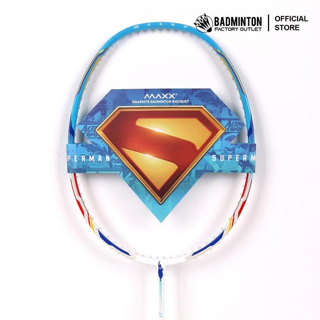 MAXX x Superman Racquet with Cover Bag