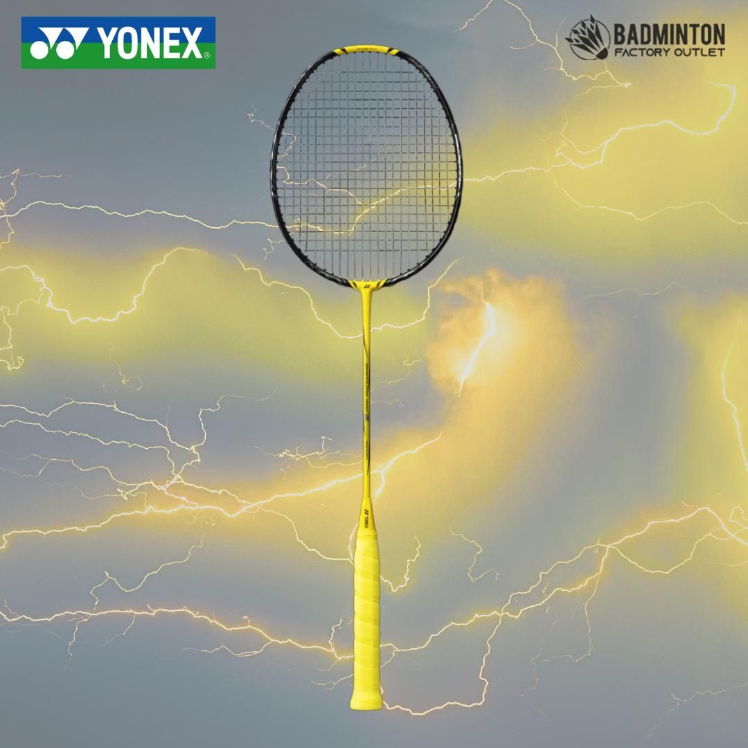 YONEX Nanoflare 1000 Play Badminton Racket  (Lightning Yellow)