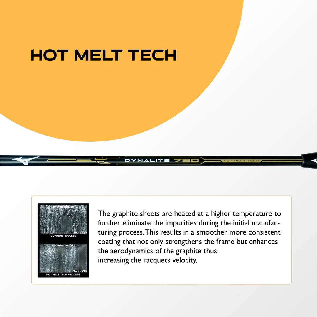 MIZUNO Dynalite 770 and Dynalite 780 Badminton Racket