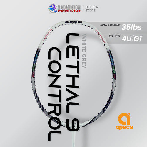 Apacs Lethal 9 Exclusive Models Badminton Racket | Max 38Lbs | 4UG1