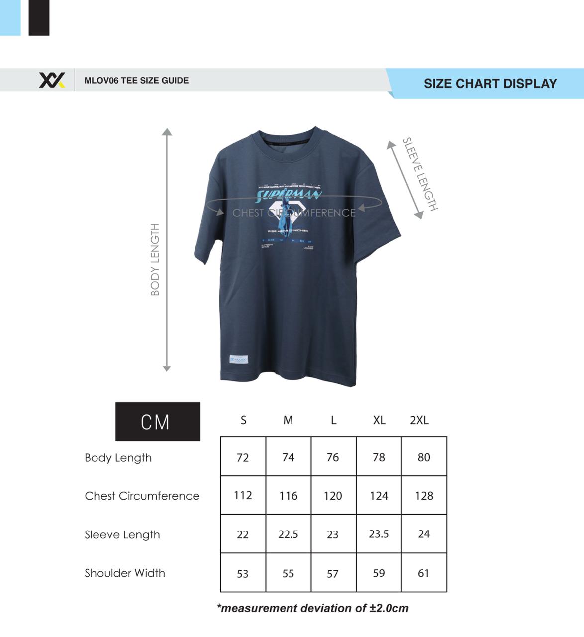MAXX x Superman Series Oversized Shirt - MLOV06