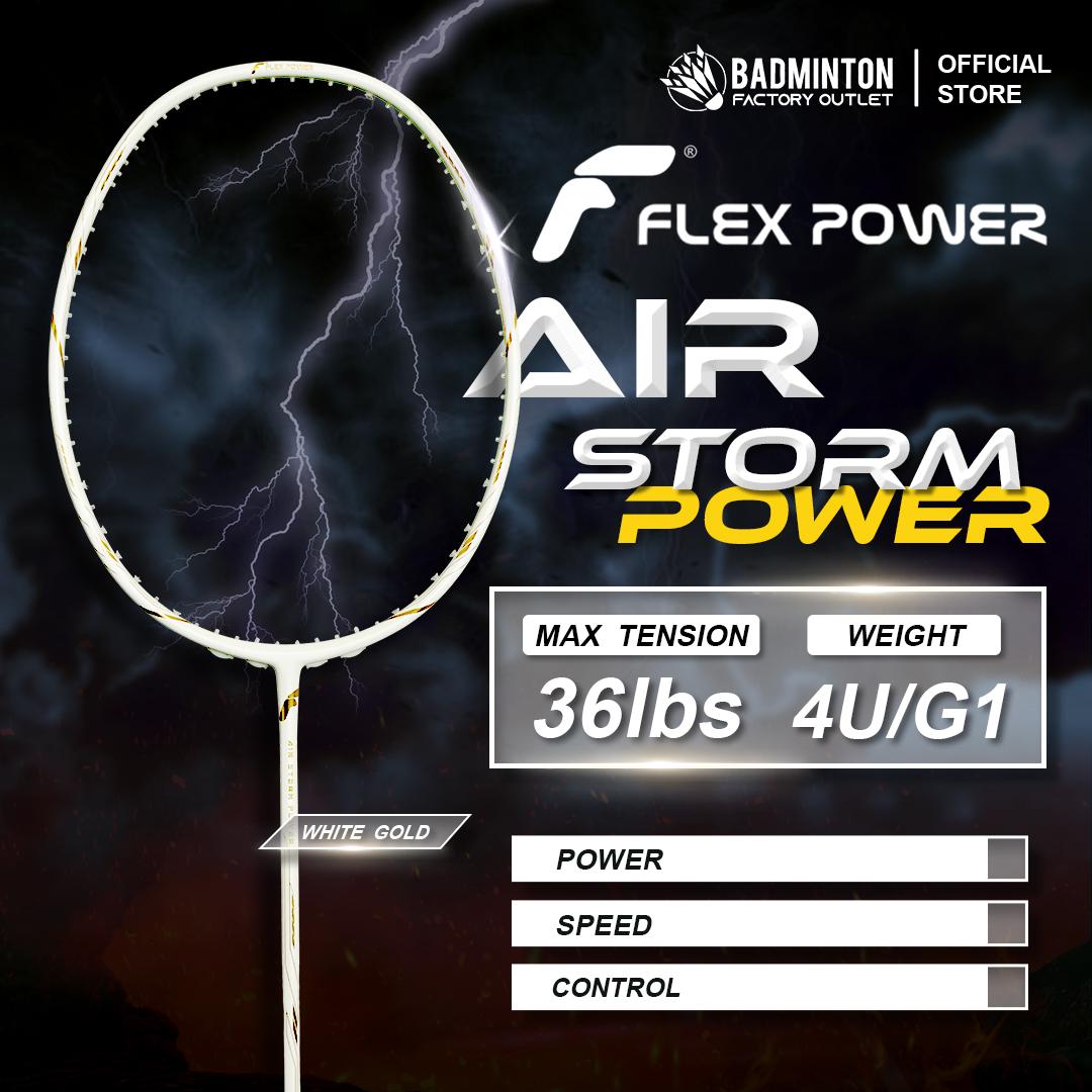 FLEX POWER Air Storm Power Series Badminton Racket