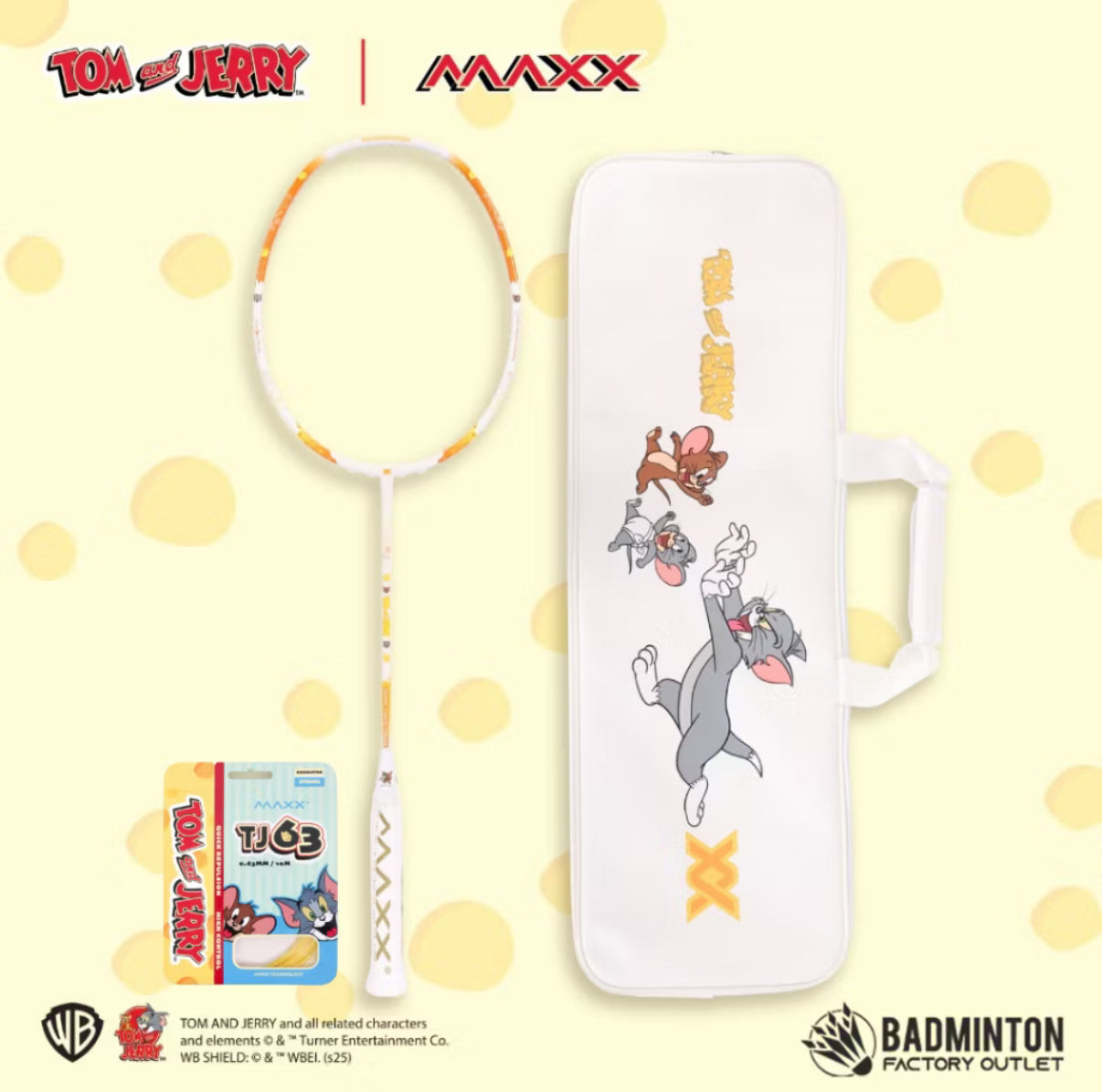 MAXX SPORTS TOM & JERRY RACKET