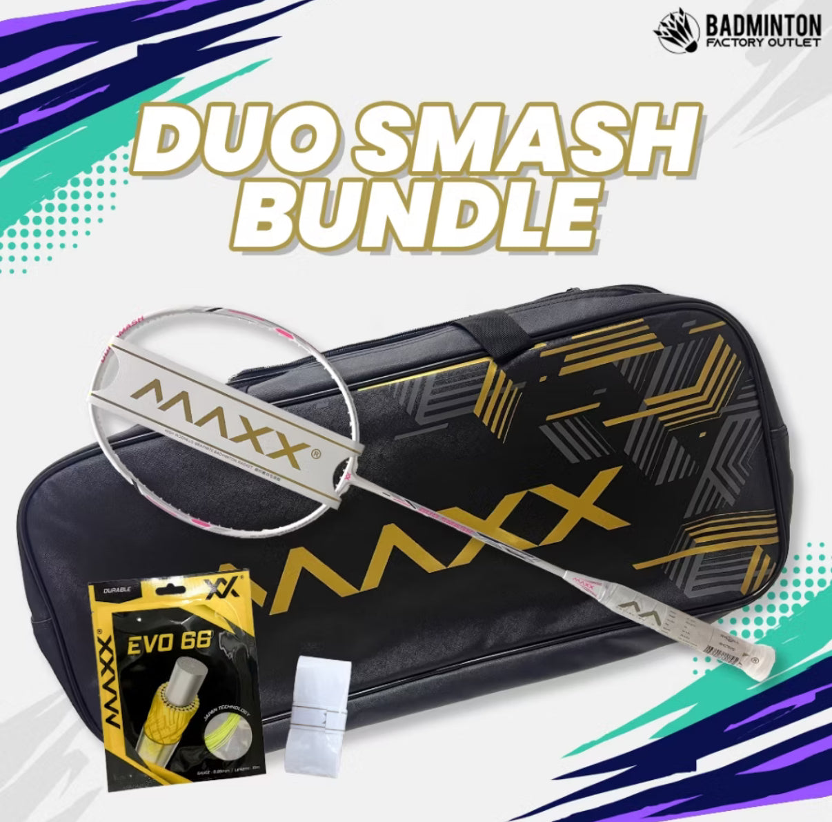 MAXX SPORT BADMINTON RACKET BAG