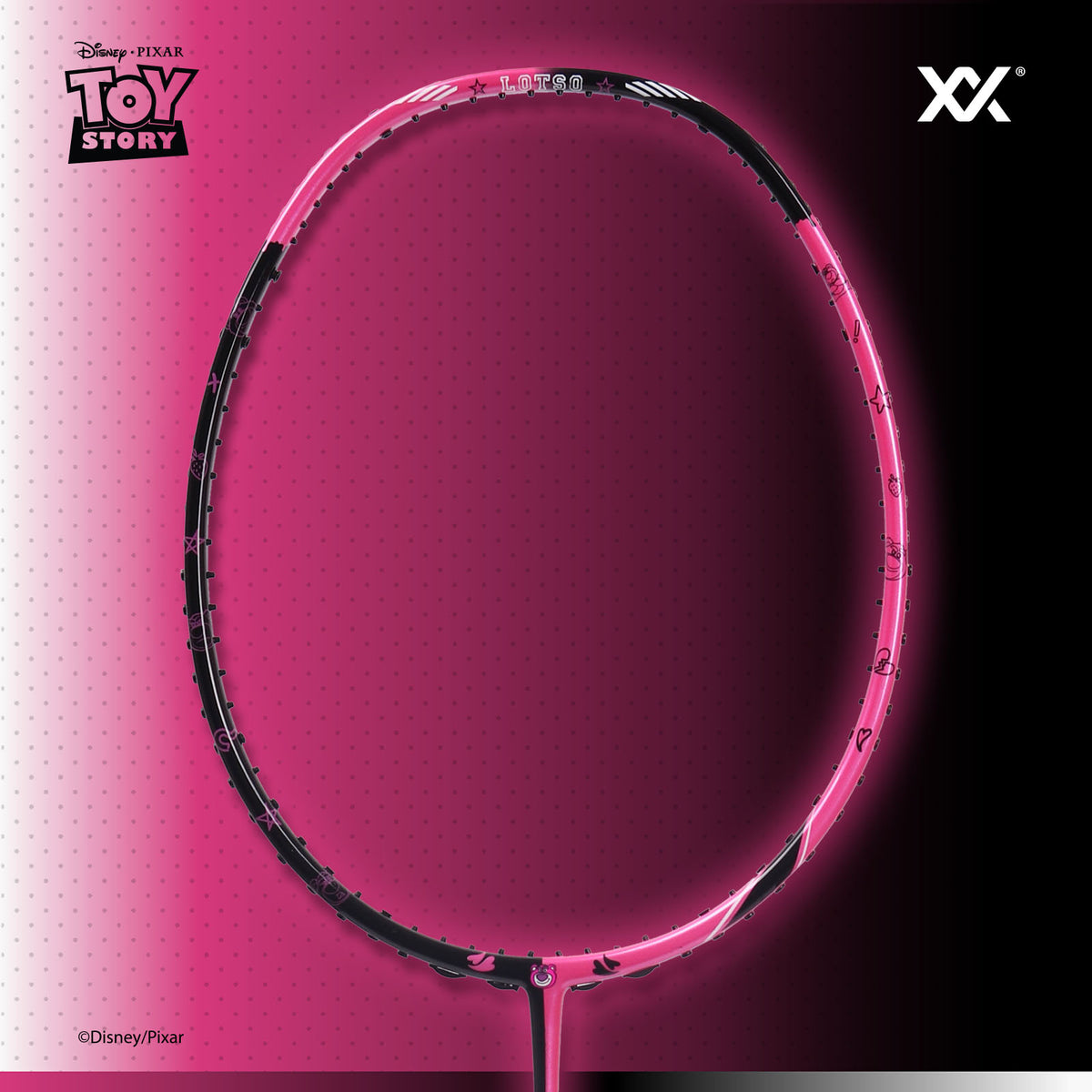 MAXX x Toy Story Lotso Badminton Racket with Cover Bag