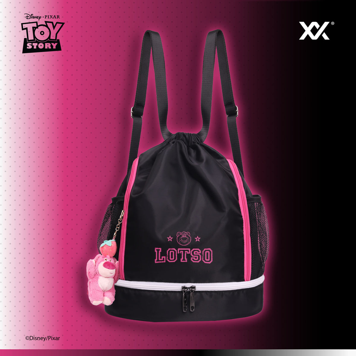 MAXX x Toy Story Lotso Backpack with Charm