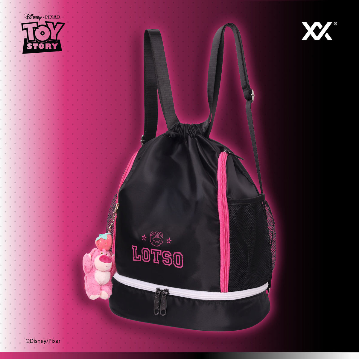 MAXX x Toy Story Lotso Backpack with Charm