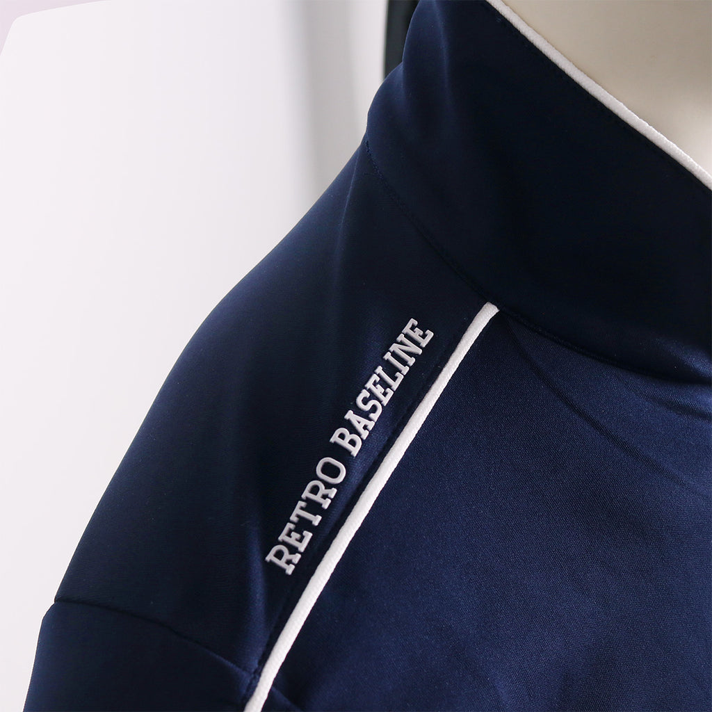 MAXX Tracksuit Jacket [Retro Baseline] Blue - MXTS016