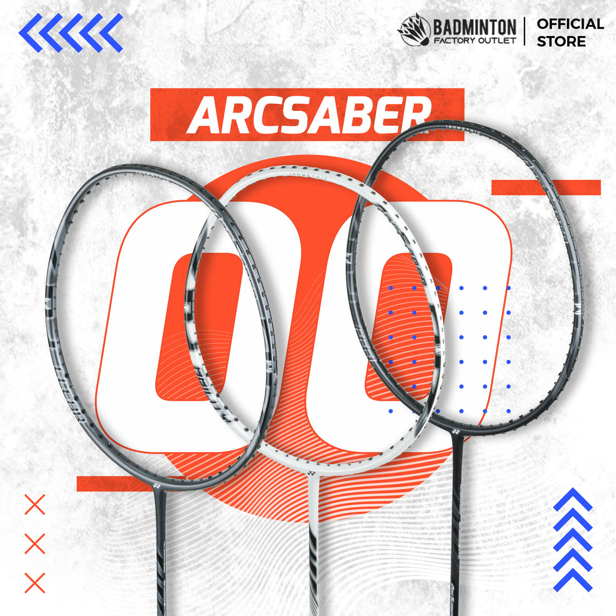 YONEX Arcsaber 0 (3rd Gen) Badminton Racket