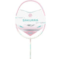 FELET Sakurra Badminton Racket (White Pink) | 4UG1